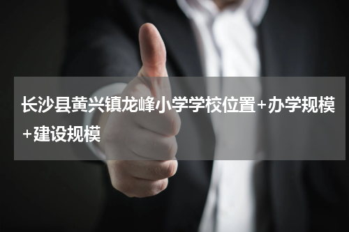 长沙县黄兴镇龙峰小学学校位置+办学规模+建设规模