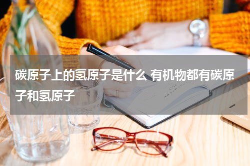 碳原子上的氢原子是什么 有机物都有碳原子和氢原子
