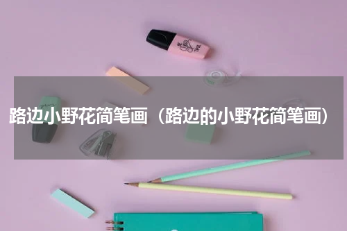 路边小野花简笔画（路边的小野花简笔画）