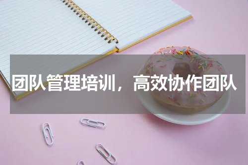 团队管理培训，高效协作团队